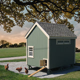 Colonial Gable Coop by Little Cottage Co.