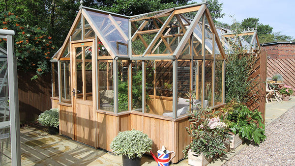 Durham Orangerie cedar Greenhouse