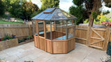 Alton Octagonal Cedar Greenhouse