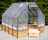 Cedar-Raised-Garden-Bed-Greenhouse-cover