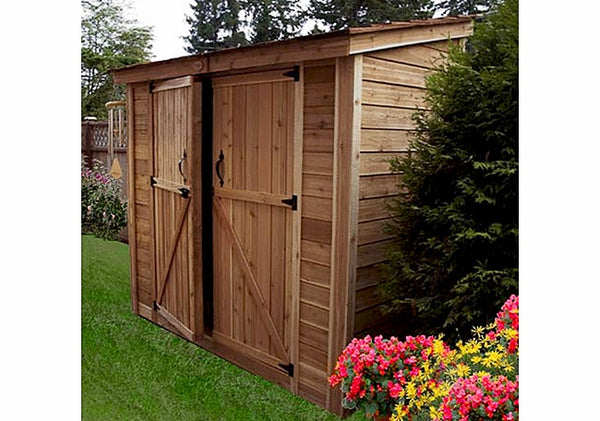 OLT 8’x4′ Double Door Cedar Shed